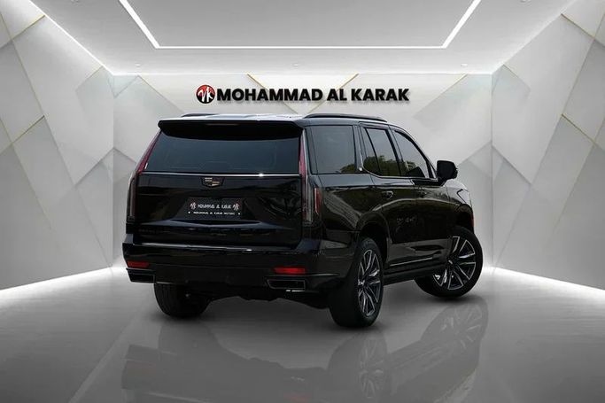 Used Cadillac Escalade V, 6.2 l, 2022 in Dubai by Mohammad Alkarak Motors, Black color. GCC Specs | AUTO.AE