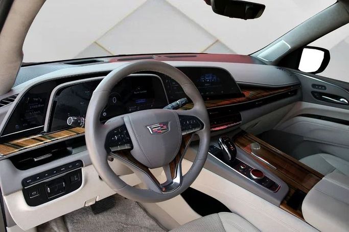 Used Cadillac Escalade V, 6.2 l, 2022 in Dubai by Mohammad Alkarak Motors, Black color. GCC Specs | AUTO.AE
