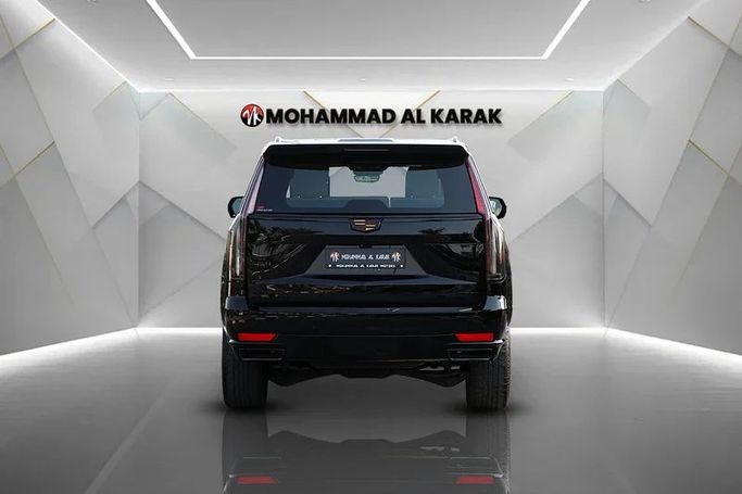 Used Cadillac Escalade V, 6.2 l, 2023 in Dubai by Mohammad Alkarak Motors, Black color. GCC Specs | AUTO.AE