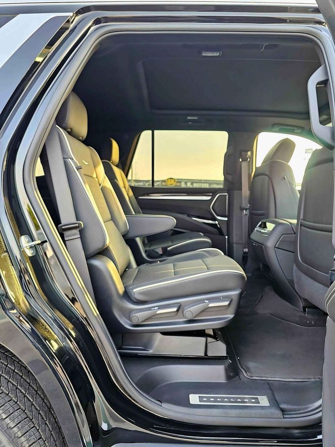 New Cadillac Escalade 600 V Facelift, 6.2 l, 2025 in Dubai by SK Motors, Black color. GCC Specs | AUTO.AE