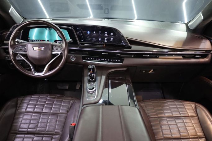 Used Cadillac Escalade V, 6.2 l, 2021 in Dubai by Sanam Cars, Black color. GCC Specs | AUTO.AE