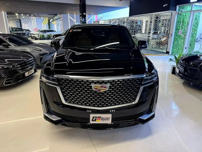 Used Cadillac Escalade 600 V Facelift, 6.2 l, 2024 in Dubai by GE Motors, Black color. Canadian Specs | AUTO.AE