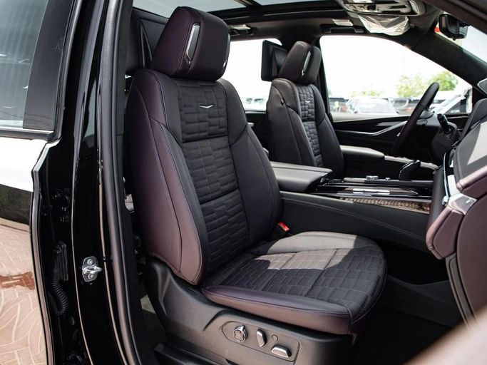 New Cadillac Escalade V, 6.2 l, 2024 in Dubai by World Center Motors FZE, Black color. GCC Specs | AUTO.AE