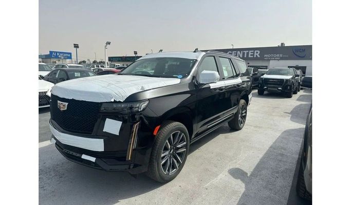 Новый Cadillac Escalade V, 6.2 л, 2024 в Дубае от World Center Motors FZE Черный цвет. GCC | AUTO.AE