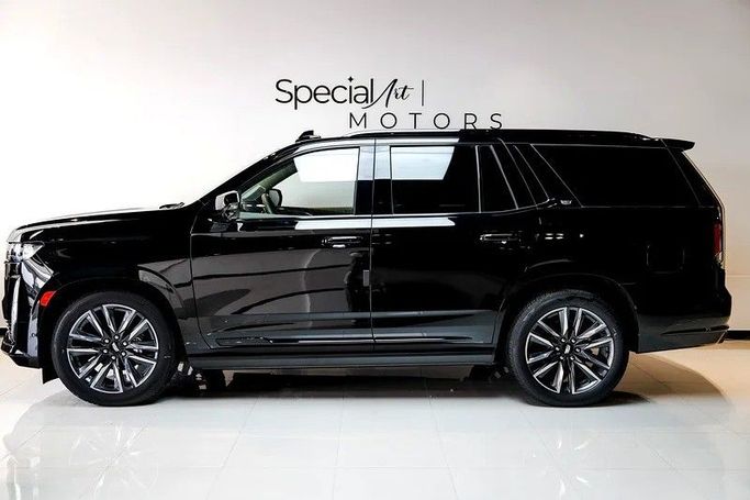 New Cadillac Escalade ESV V, 6.2 l, 2024 in Dubai by Special Art Motors, Black color. European Specs | AUTO.AE