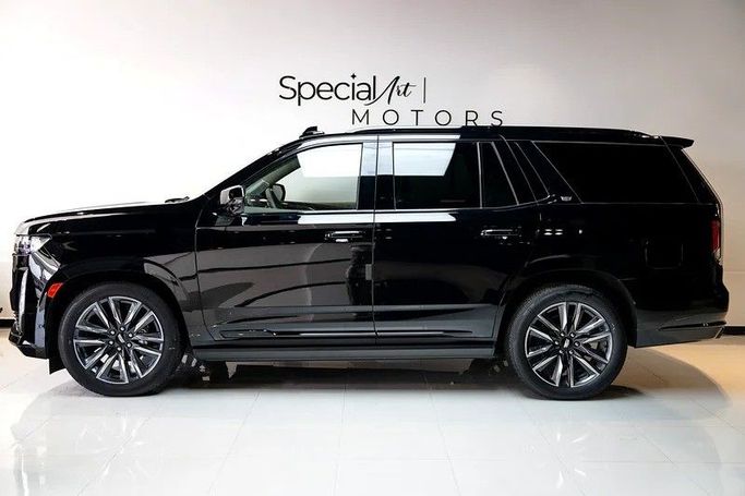 New Cadillac Escalade ESV V, 6.2 l, 2024 in Dubai by Special Art Motors, Black color. European Specs | AUTO.AE