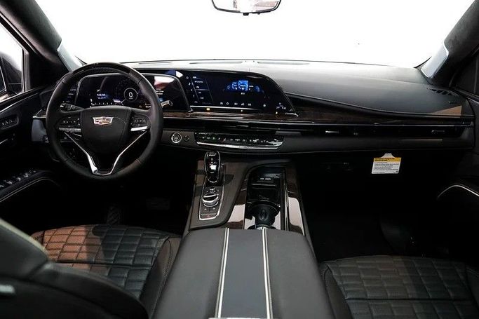 New Cadillac Escalade ESV V, 6.2 l, 2024 in Dubai by Special Art Motors, Black color. European Specs | AUTO.AE