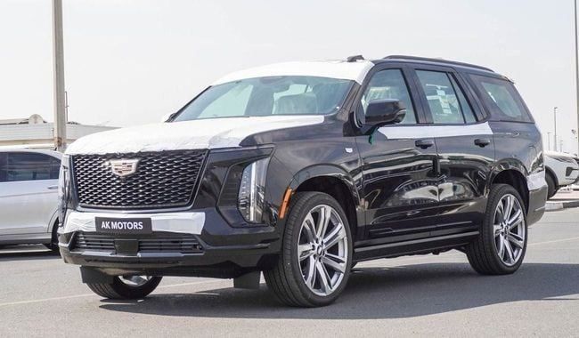 Новый Cadillac Escalade 600 V Рестайлинг, 6.2 л, 2025 в Дубае от AK Motors MEA Черный цвет. GCC | AUTO.AE