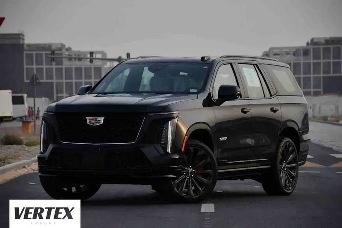 Новый Cadillac Escalade 600 V Рестайлинг, 6.2 л, 2025 в Дубае от Vertex Motors Черный цвет. GCC | AUTO.AE