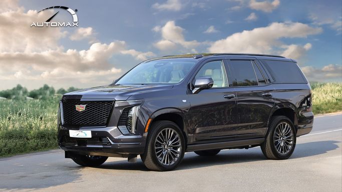 جديدة Cadillac Escalade 600 فيس ليفت V, 6.2 l, 2025 في في دبي من Automax®، اللون رمادي. المواصفات الأوروبية | AUTO.AE