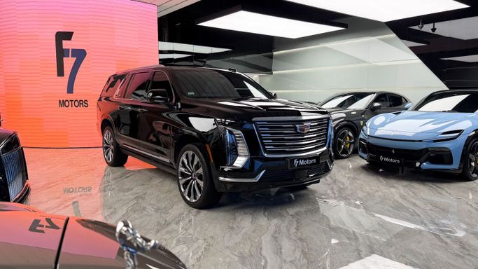 جديدة Cadillac Escalade 600 فيس ليفت V, 6.2 l, 2025 في في دبي من F7 Motors، اللون أسود. مواصفات الخليج | AUTO.AE | إعلان #252622