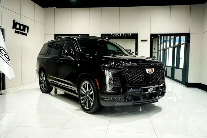 Подержанный Cadillac Escalade ESV V (T1XX) Рестайлинг, 6.2 л, 2025 в Дубае от Icon Motors Черный цвет. GCC | AUTO.AE | Объявление #258119