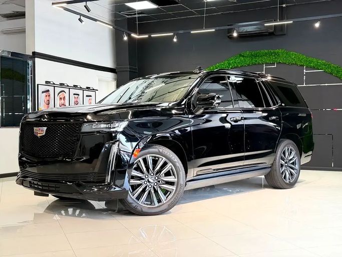 Used Cadillac Escalade V, 6.2 l, 2023 in Dubai by FLEX DRIVE, Black color. GCC Specs | AUTO.AE | Listing #258461