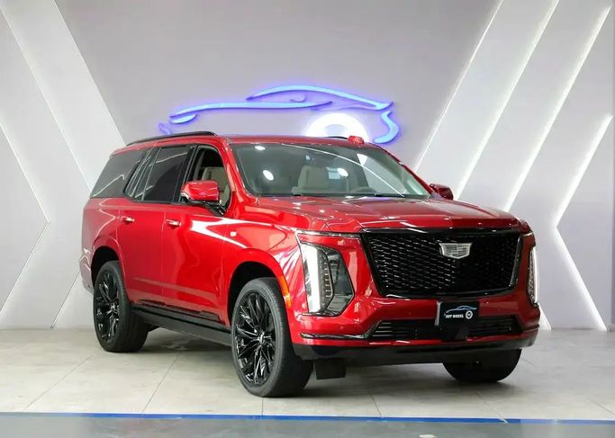جديدة Cadillac Escalade ESV فيس ليفت V, 6.2 l, 2026 في في دبي من Hot Wheel Used Motors، اللون أحمر. مواصفات الخليج | AUTO.AE | إعلان #258965