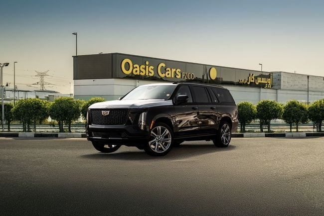 جديدة Cadillac Escalade 600 فيس ليفت V, 6.2 l, 2026 في في دبي من OASIS CARS، اللون أسود. مواصفات الخليج | AUTO.AE | إعلان #259319