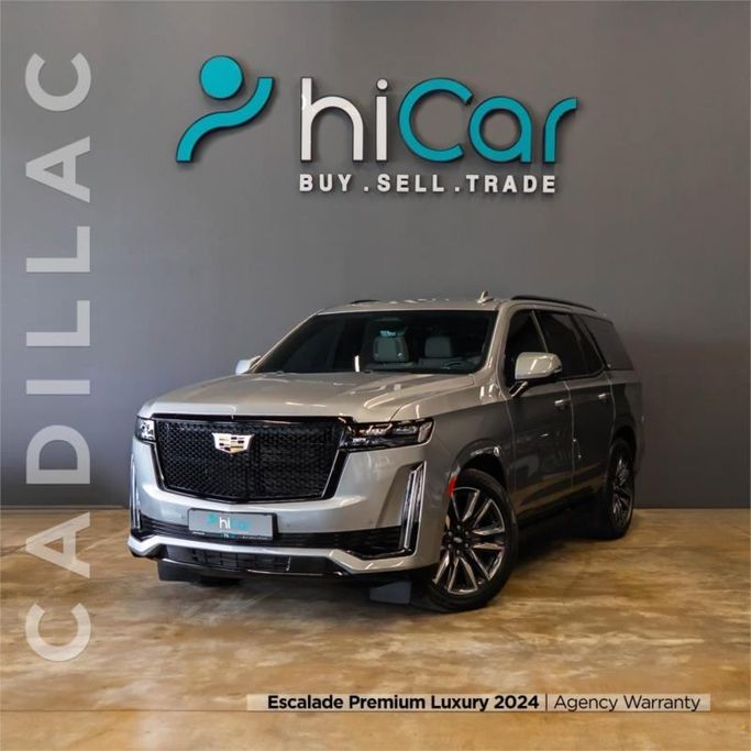 مستعملة Cadillac Escalade V, 6.2 l, 2024 في في دبي من Hi Car Approved Pre-Owned Cars Showroom، اللون فضي. مواصفات الخليج | AUTO.AE | إعلان #264460