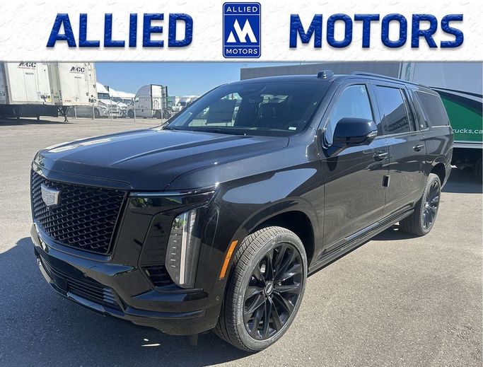 Новый Cadillac Escalade ESV V (T1XX) Рестайлинг, 6.2 л, 2025 в Дубае от Allied Motors Черный цвет. Other | AUTO.AE | Объявление #267196