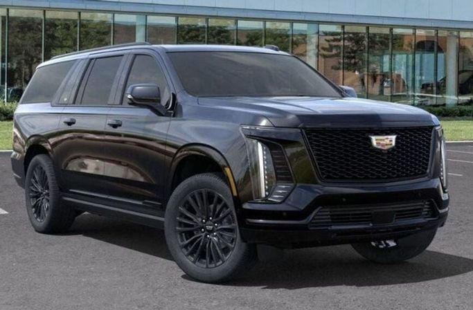 Новый Cadillac Escalade ESV V (T1XX) Рестайлинг, 6.2 л, 2025 в Дубае от Mercury Global FZCO Черный цвет. Канадская | AUTO.AE | Объявление #268955
