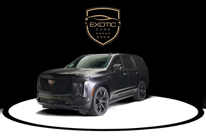 Подержанный Cadillac Escalade 600 V (T1XX) Рестайлинг, 6.2 л, 2025 в Дубае от Exotic Cars Черный цвет. GCC | AUTO.AE | Объявление #269983