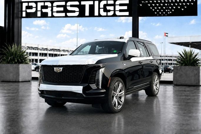Новый Cadillac Escalade ESV V (T1XX) Рестайлинг, 6.2 л, 2025 в Дубае от Prestige motors Черный цвет. Канадская | AUTO.AE | Объявление #271858
