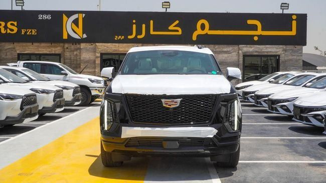 Новый Cadillac Escalade 600 V (T1XX) Рестайлинг, 6.2 л, 2025 в ОАЭ, Дубай от GT MOTORS Черный цвет. GCC | AUTO.AE | Объявление #274452