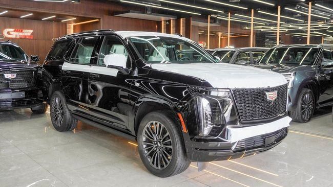 Новый Cadillac Escalade 600 V (T1XX) Рестайлинг, 6.2 л, 2025 в ОАЭ, Дубай от GT MOTORS Черный цвет. GCC | AUTO.AE | Объявление #274577