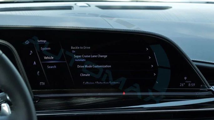 New Cadillac Escalade-V I Facelift, 6.2 l, 2024 in Dubai by Auto Max Group, Black color. European Specs | AUTO.AE