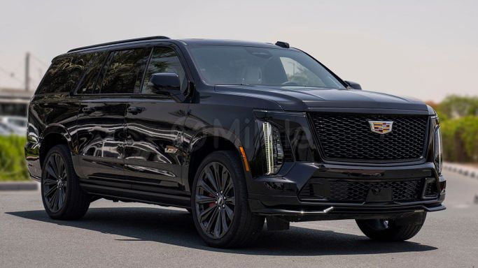 Новый Cadillac Escalade-V I Рестайлинг, 6.2 л, 2025 в Дубае от Milele Черный цвет. Other | AUTO.AE