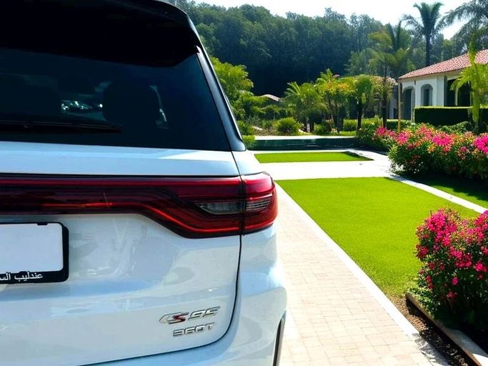 Подержанный Changan CS95 I Рестайлинг, 2.0 л, 2022 в Дубае от Andaleeb Cars Белый цвет. GCC | AUTO.AE