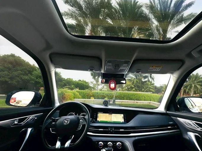 Подержанный Changan CS95 I Рестайлинг, 2.0 л, 2022 в Дубае от Andaleeb Cars Белый цвет. GCC | AUTO.AE