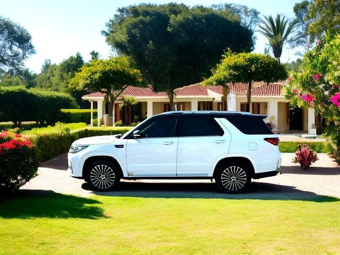 Подержанный Changan CS95 I Рестайлинг, 2.0 л, 2022 в Дубае от Andaleeb Cars Белый цвет. GCC | AUTO.AE