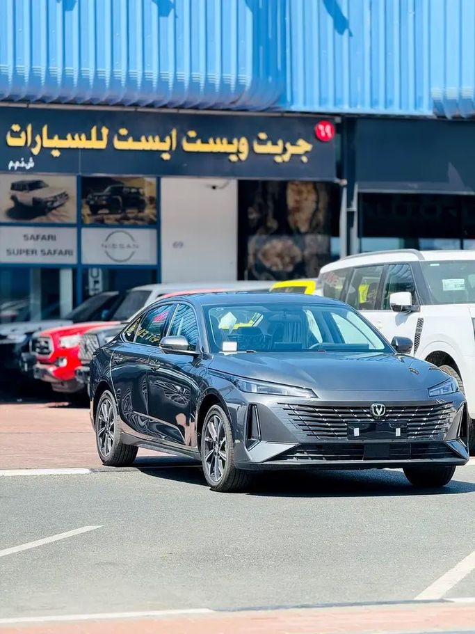New Changan Eado Plus, 1.4 l, 2025 in Dubai by Great West East Auto, Grey color. Chinese Specs | AUTO.AE | Listing #259867