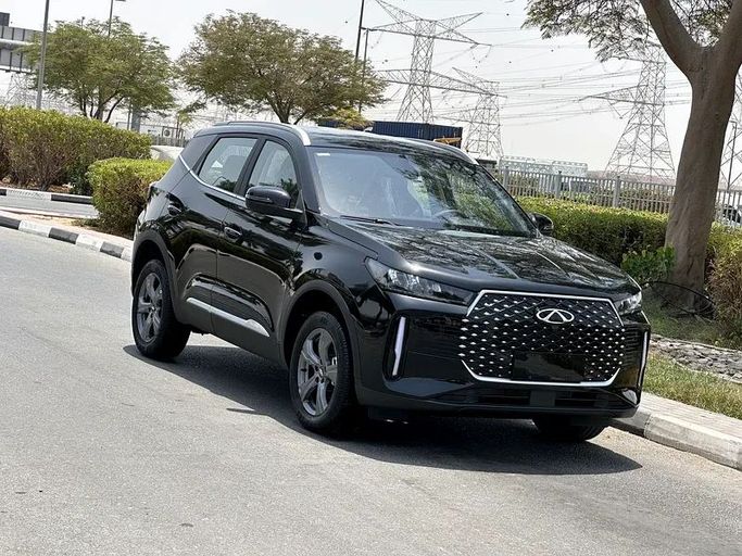 New Chery Tiggo 4 I Facelift 2, 1.5 l, 2025 in Dubai by Formula Motors, Black color. GCC Specs | AUTO.AE