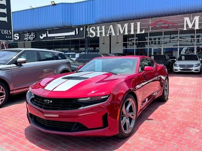 Used Chevrolet Camaro SS VI Facelift, 6.2 l, 2023 in Dubai by Shamil Motors, Red color. American Specs | AUTO.AE