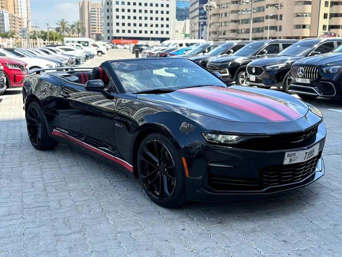 Used Chevrolet Camaro ZL1 VI Facelift, 6.2 l, 2021 in Dubai by AUTO GEMS DUBAI, Black color. American Specs | AUTO.AE