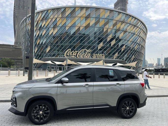 Chevrolet Captiva II, 2025  suv 5 dr. for rent in Dubai by JON Luxury Car Rental LLC, silver color | AUTO.AE