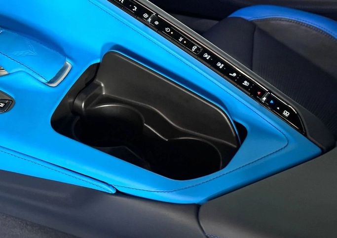 Used Chevrolet Corvette Stingray C8, 6.2 l, 2024 in Dubai by The One Motors, Blue color. Canadian Specs | AUTO.AE