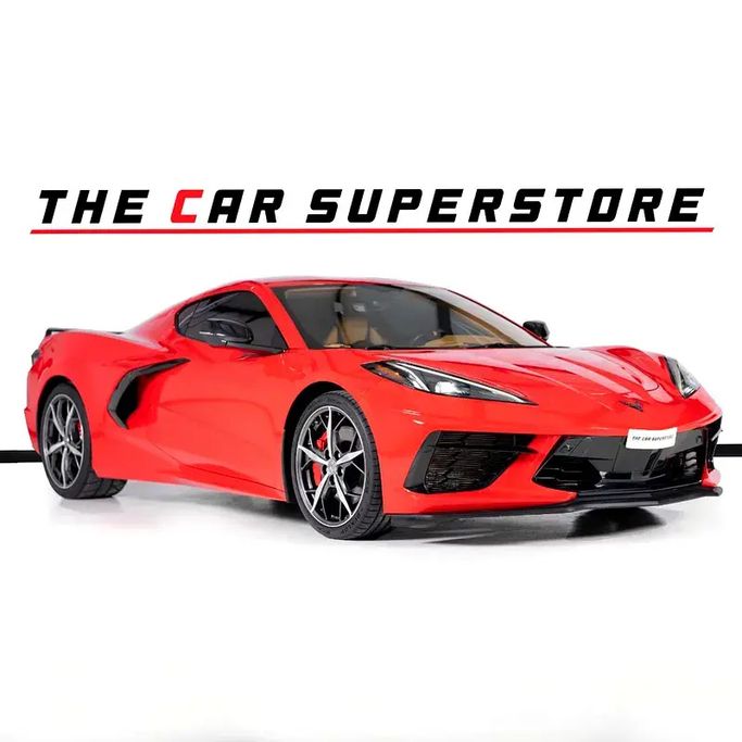 Used Chevrolet Corvette 3LT C8, 6.2 l, 2020 in Dubai by The Car Superstore, Red color. GCC Specs | AUTO.AE | Listing #264159