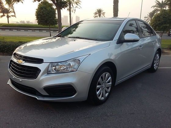 Подержанный Chevrolet Cruze LT II, 1.4 л, 2016 в Дубае от DEVA CARS Серебристый цвет. GCC | AUTO.AE