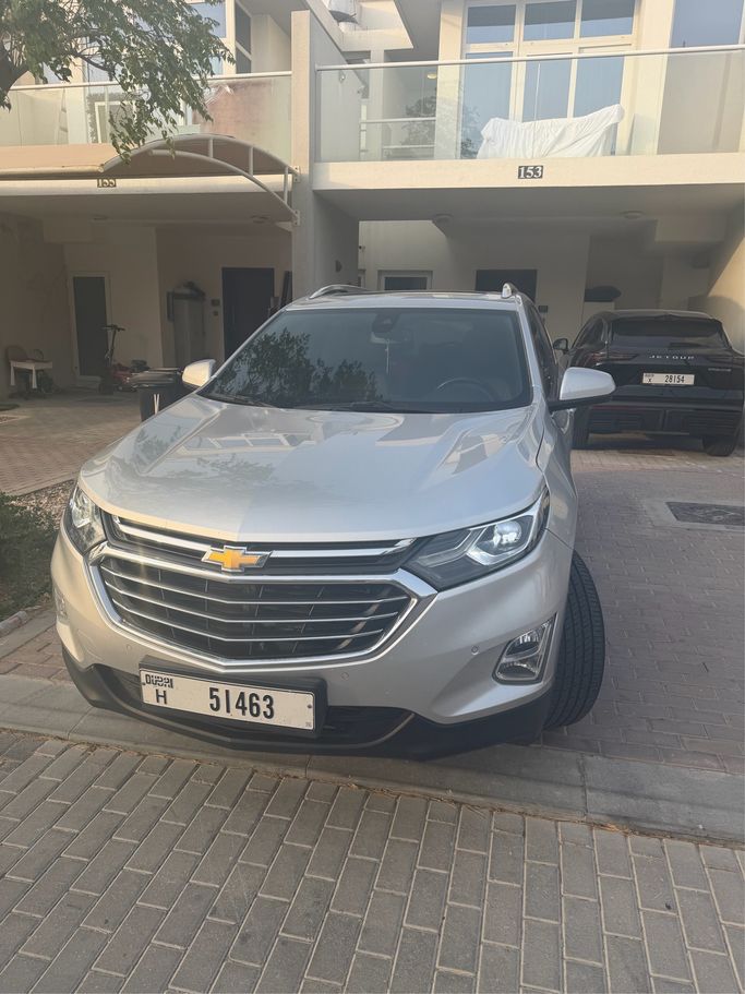 Подержанный Chevrolet Equinox III, 2.0 л, 2019 в Дубае Серебристый цвет. GCC | AUTO.AE | Объявление #272394