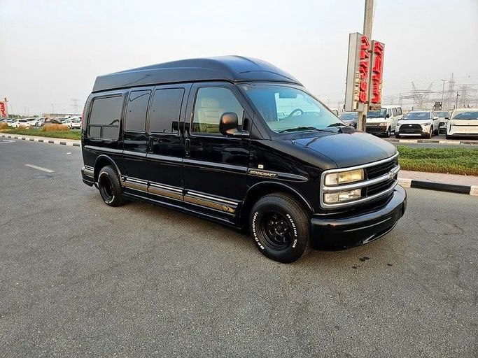 Used Chevrolet Express I, 4.3 l, 1999 in Dubai by Irfan Motors, Blue color. Japanese Specs | AUTO.AE