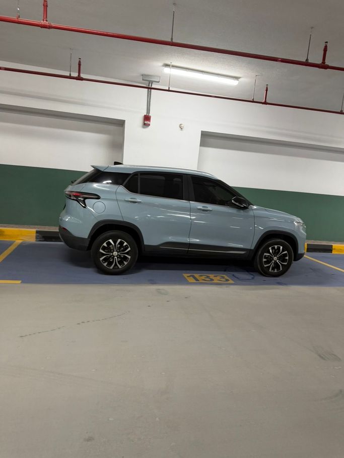 مستعملة ⁦Chevrolet Groove I، 1.5 l، 2024⁩ في في الإمارات, دبي، اللون أزرق فاتح. مواصفات الخليج | AUTO.AE | إعلان #288144