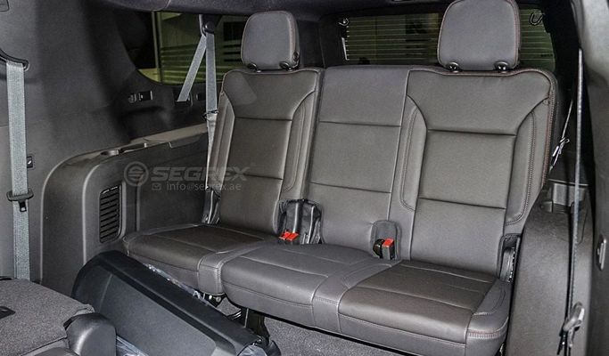 New Chevrolet Suburban XII, 6.2 l, 2023 in Dubai by Segrex Auto, Blue color. European Specs | AUTO.AE