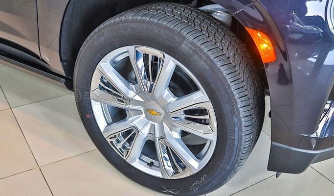 New Chevrolet Suburban XII, 6.2 l, 2023 in Dubai by Segrex Auto, Blue color. European Specs | AUTO.AE