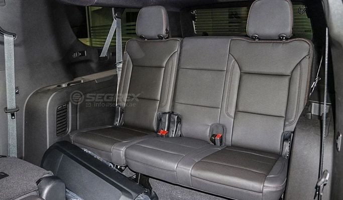 New Chevrolet Suburban XII, 6.2 l, 2023 in Dubai by Segrex Auto, Grey color. European Specs | AUTO.AE