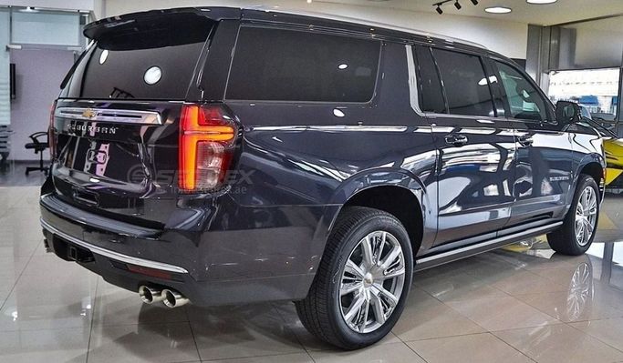 New Chevrolet Suburban XII, 6.2 l, 2023 in Dubai by Segrex Auto, Grey color. European Specs | AUTO.AE