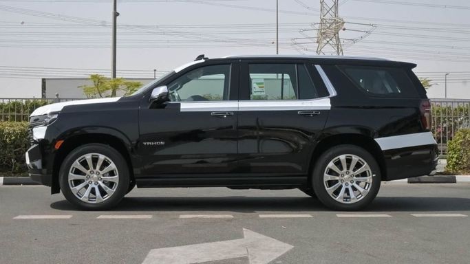 Новый Chevrolet Tahoe V, 5.3 л, 2024 в Дубае от Laith Alobaidi Motors Черный цвет. GCC | AUTO.AE