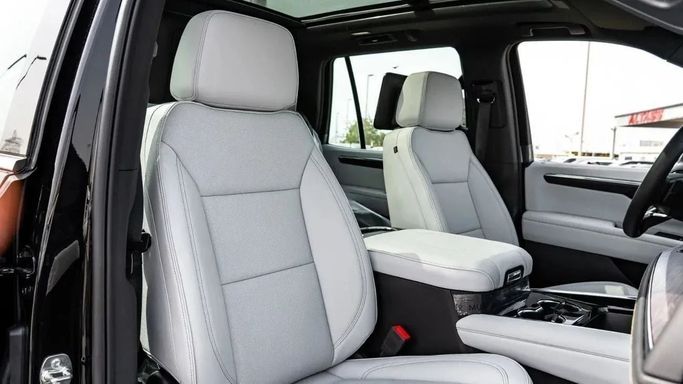 New Chevrolet Tahoe V Facelift, 5.3 l, 2025 in Dubai by Altass Motors, Black color. GCC Specs | AUTO.AE