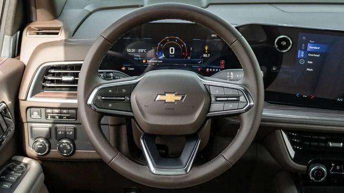 New Chevrolet Tahoe V Facelift, 5.3 l, 2025 in Dubai by Altass Motors, Black color. GCC Specs | AUTO.AE