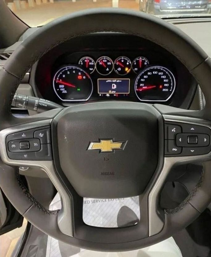 New Chevrolet Tahoe V, 5.3 l, 2023 in Dubai by Mohamed Hakim Motors, Black color. GCC Specs | AUTO.AE